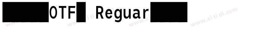 微软雅黑(OTF) Reguar字体转换